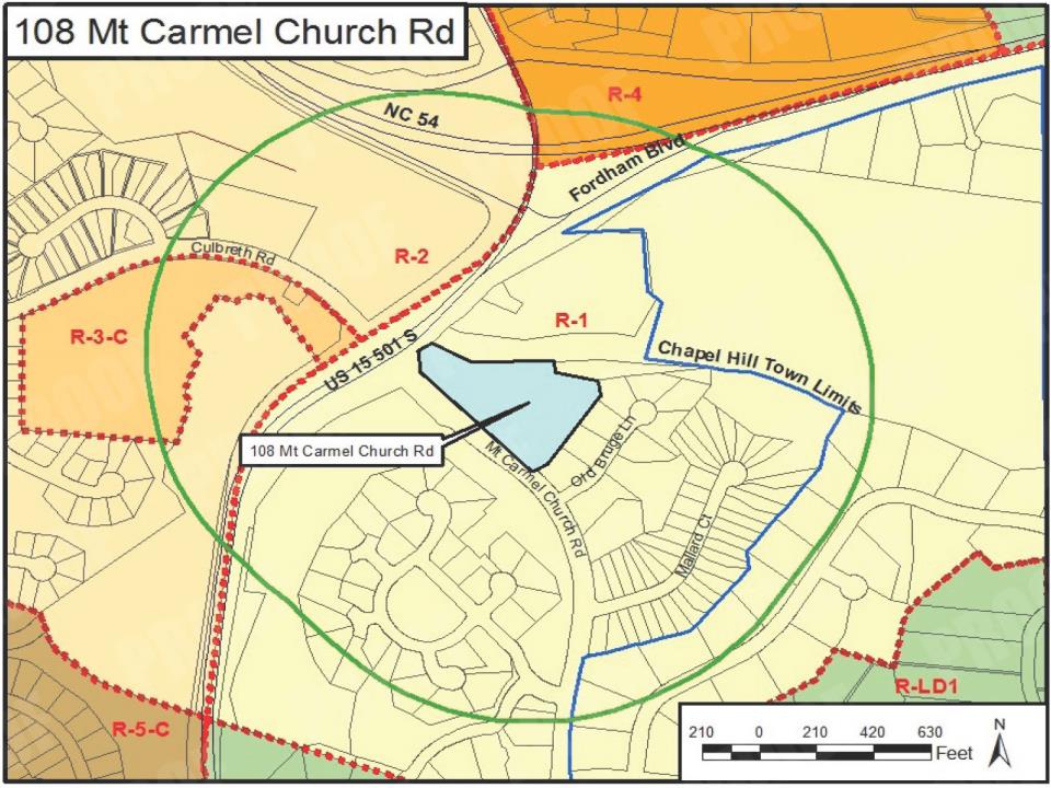 108 Mt Carmel Map