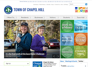 CURRENT CHAPEL HILL WEBSITE