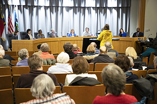 SPEAKER AT COUNCIL MEETING