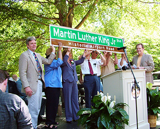 MARTIN LUTHER KING JR BLVD DEDICATION