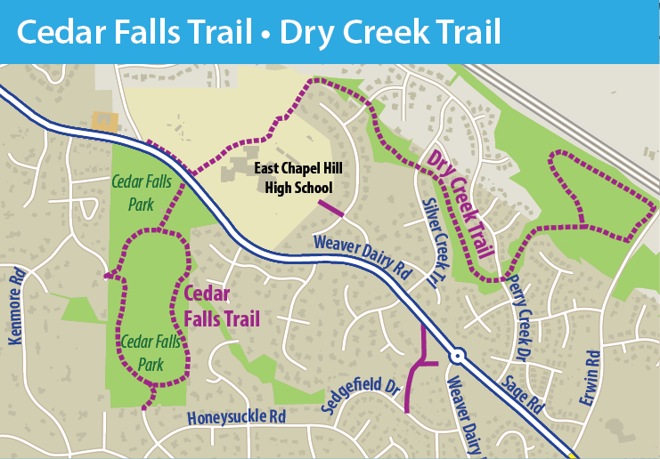 dry creek map