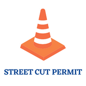 Street Cut Permit Icon