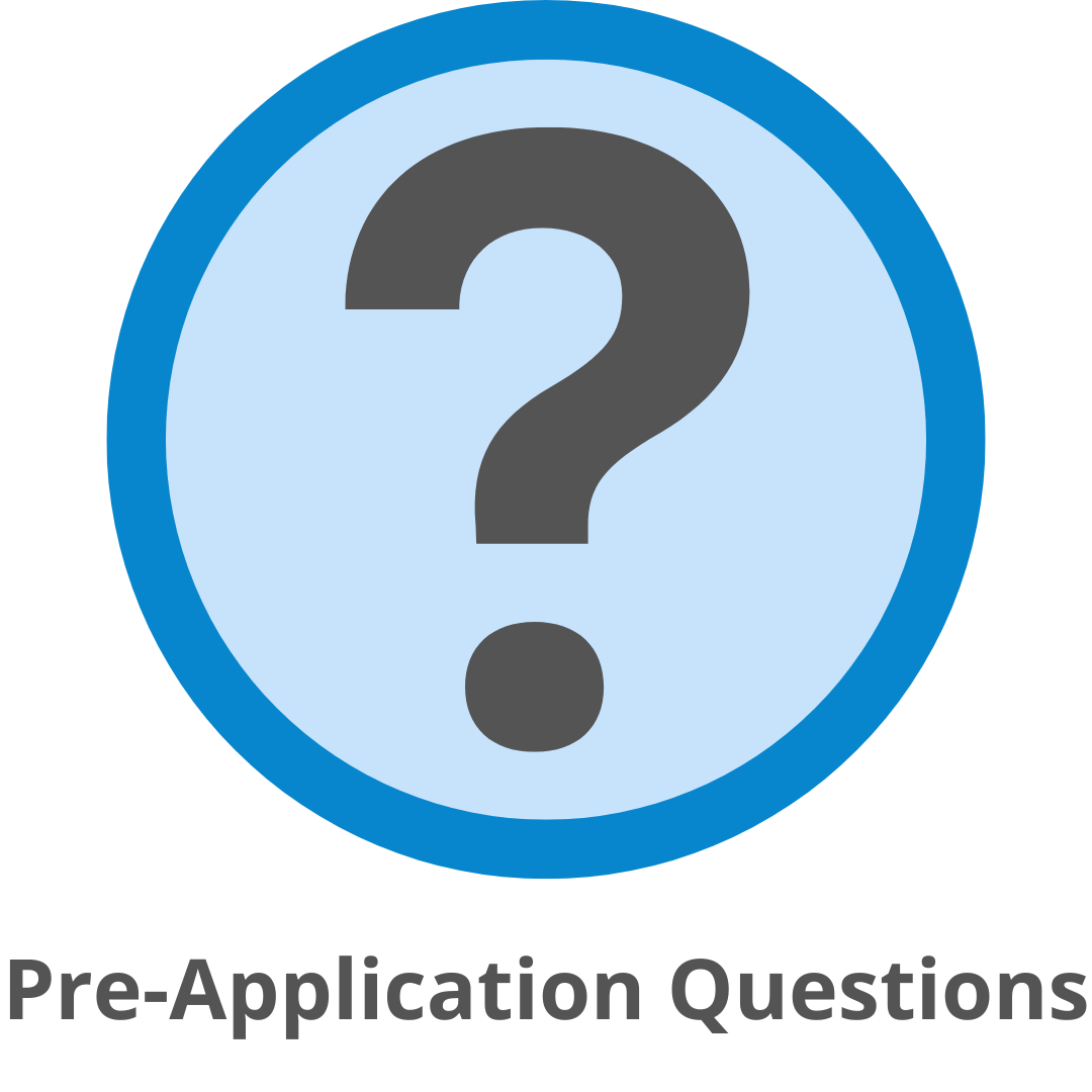 ICON-Preapplication questions