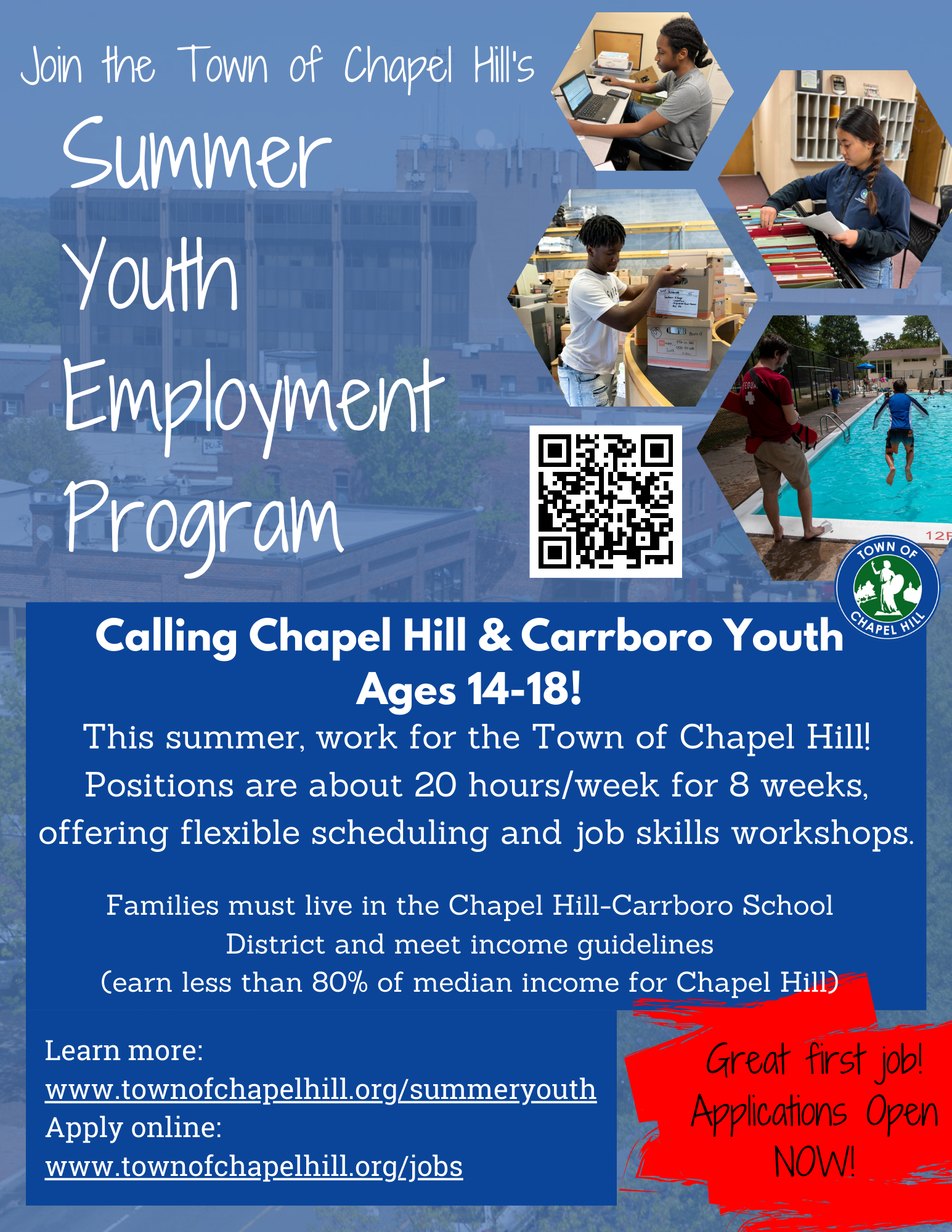 Summer Youth Employment FY24-25 Flyer ENGLISH