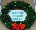 Keep the wreath green